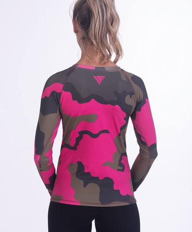 IRONFIBRE CAMO RASHGUARD