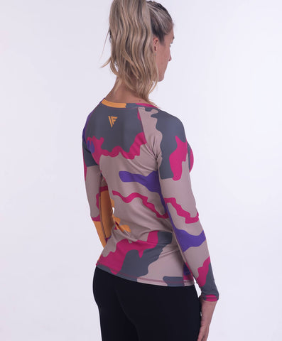 IRONFIBRE CAMO RASHGUARD