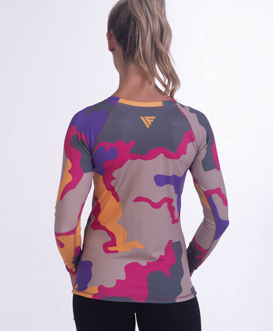 IRONFIBRE CAMO RASHGUARD